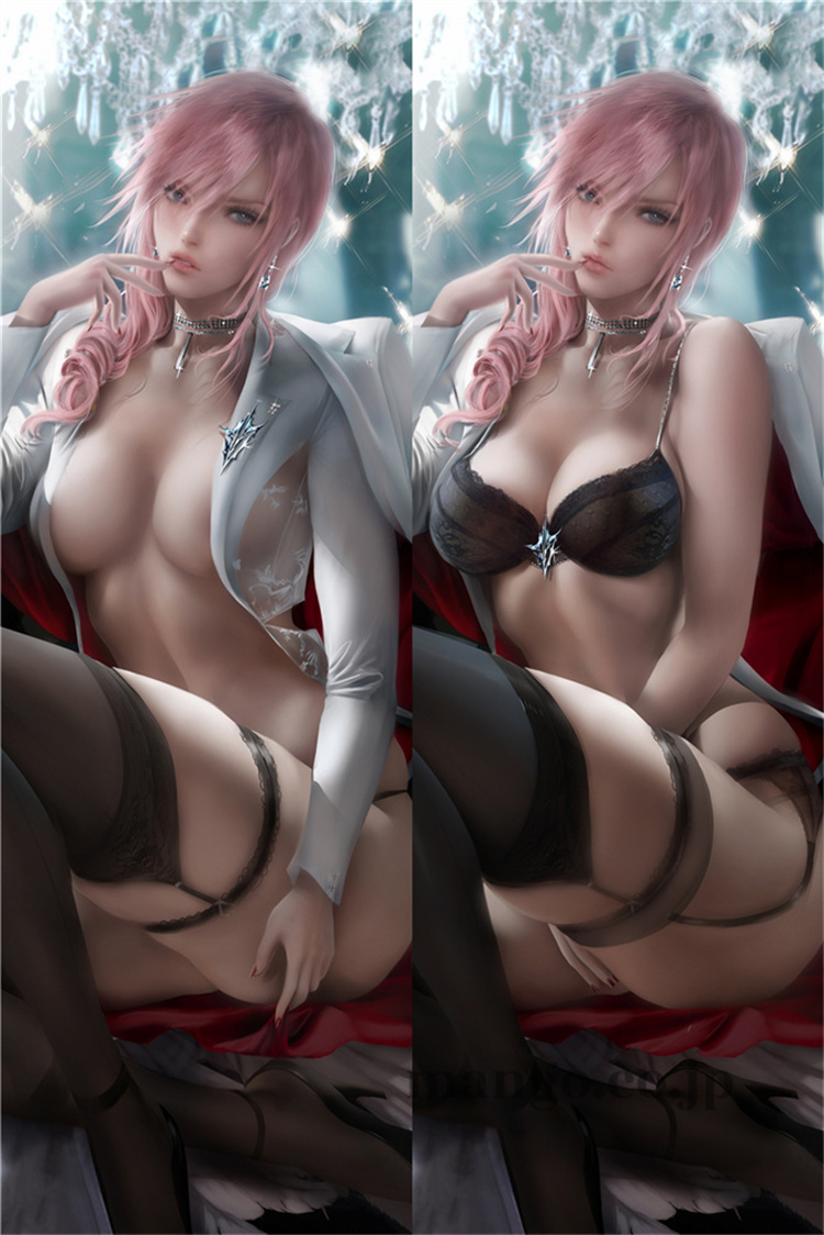 【ファイナルファンタジー】ライトニング・ファロン 抱き枕カバー 50×160cm 2WAYトリコット ファイナルファンタジーlightning farron 抱き枕カバー