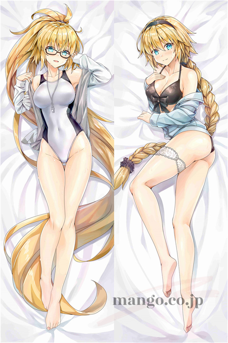 【Fate/Grand Order】ジャンヌ・ダルク 競泳・ビキニ 抱き枕カバー 50×160cm 2WAYトリコット FGO ジャンヌ・ダルク 競泳・ビキニ 抱き枕カバー