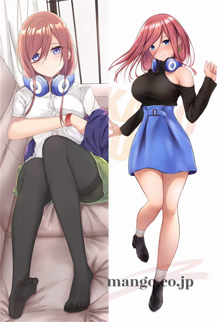 【五等分の花嫁】抱き枕カバー 50×160cm 2WAYトリコット 五等分の花嫁 抱き枕カバー