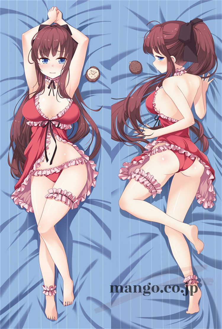 【NEW GAME!】ひふみ＆宗次郎 抱き枕カバー 50×160cm 2WAYトリコット  ひふみ&宗次郎 抱き枕カバー