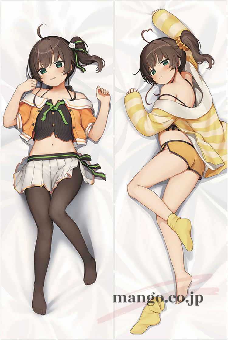 【バーチャルYoutuber】 夏色まつり抱き枕カバー アニメ 等身大 等身大 キャラクター夏色まつり 抱き枕カバー