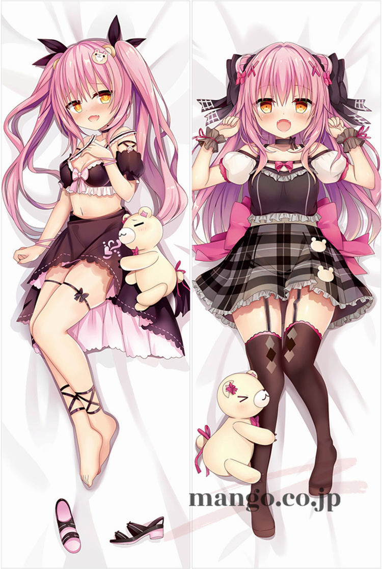 【バーチャルYoutuber】 姫熊りぼん抱き枕カバー アニメ 等身大 等身大 キャラクター姫熊りぼん 抱き枕カバー