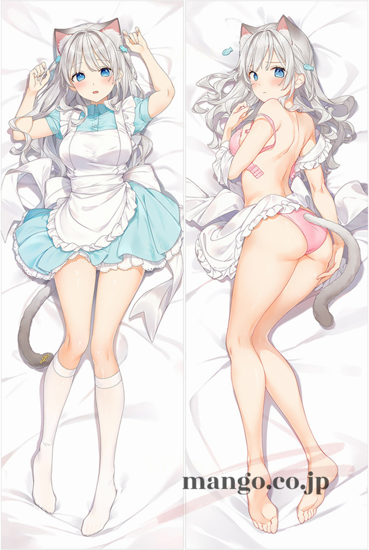 【バーチャルYoutuber】 猫耳メイド 天凪える抱き枕カバー アニメ 等身大 等身大 キャラクター猫耳メイド 天凪える 抱き枕カバー