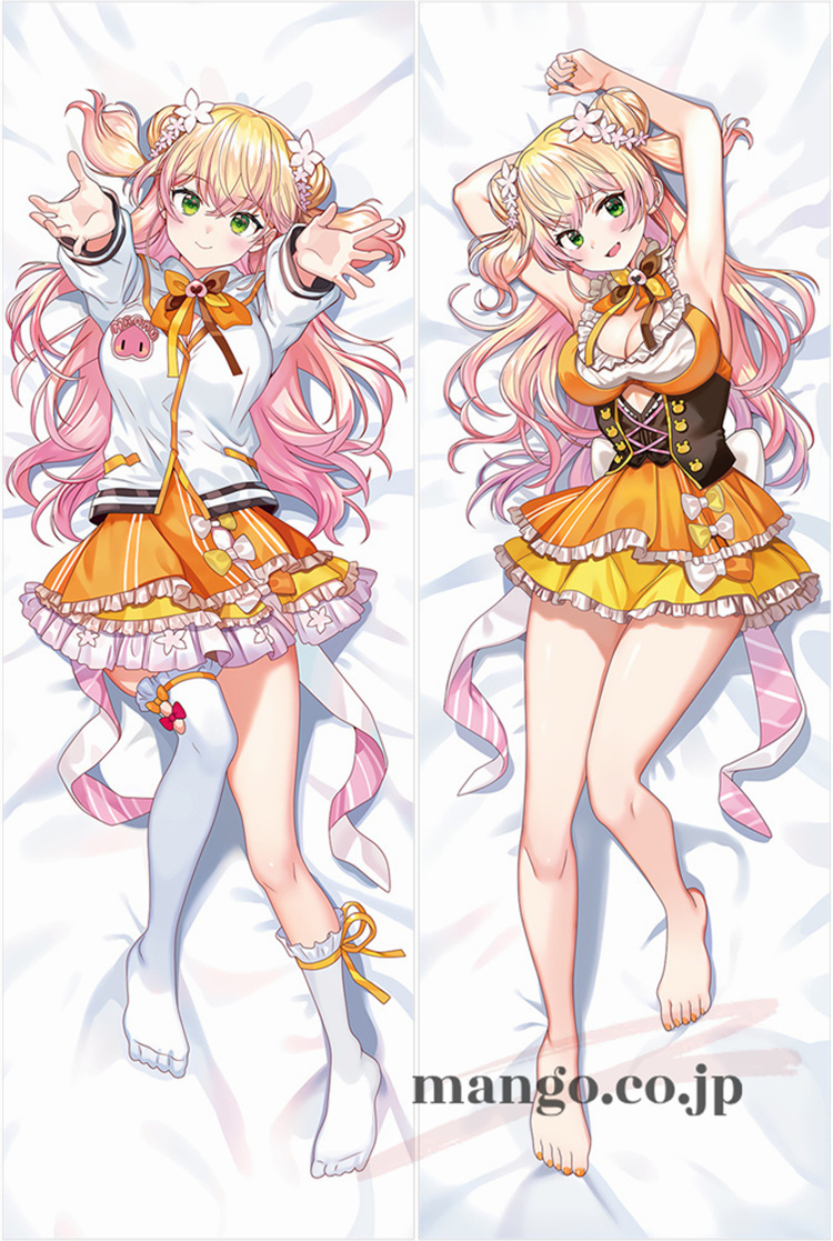 【バーチャルYoutuber】 桃鈴ねね抱き枕カバー アニメ 等身大 等身大 キャラクター桃鈴ねね 抱き枕カバー