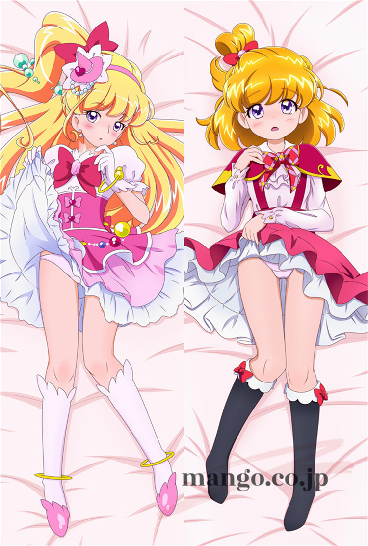 【魔法つかいプリキュア！】 朝日みらい 抱き枕カバー 50×160cm 2WAYトリコット  みらいちゃんミラクルちゃん 抱き枕カバー