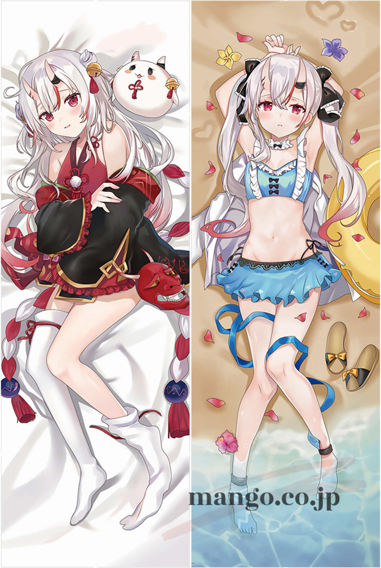 【バーチャルYoutuber】 百鬼あやめ抱き枕カバー アニメ 等身大 等身大 キャラクター百鬼あやめ 抱き枕カバー
