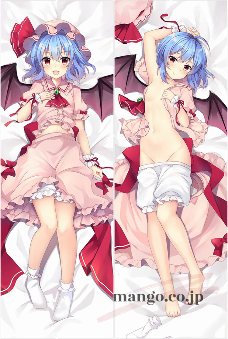 【東方Project】 レミリア・スカーレット抱き枕カバー アニメ 等身大 等身大 キャラクターレミリア・スカーレット 抱き枕カバー