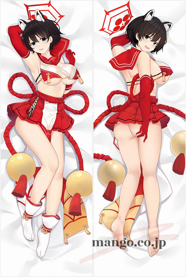 【ブルーアーカイブ】 ツバキちゃん抱き枕カバー アニメ 等身大 等身大 キャラクターツバキちゃん 抱き枕カバー