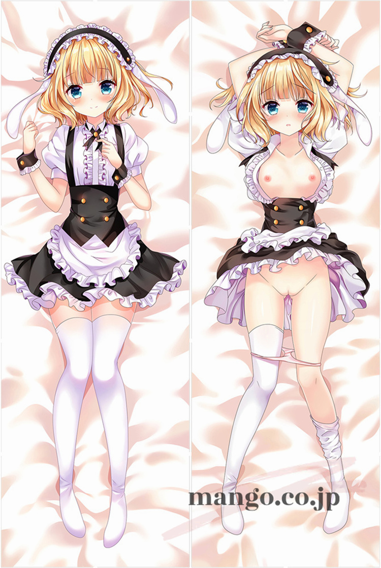 【ご注文はうさぎですか？】 シャロちゃん抱き枕カバー アニメ 等身大 等身大 キャラクターシャロちゃん 抱き枕カバー