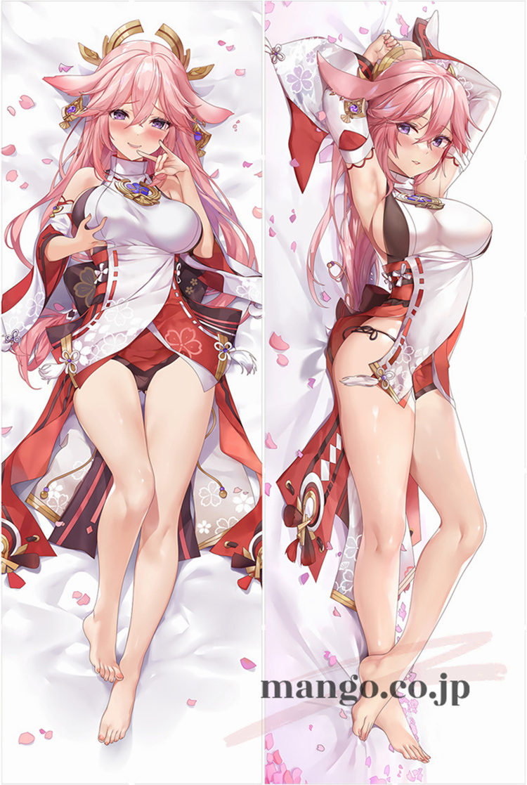 【原神】 八重神子抱き枕カバー アニメ 等身大 等身大 キャラクター八重神子 抱き枕カバー