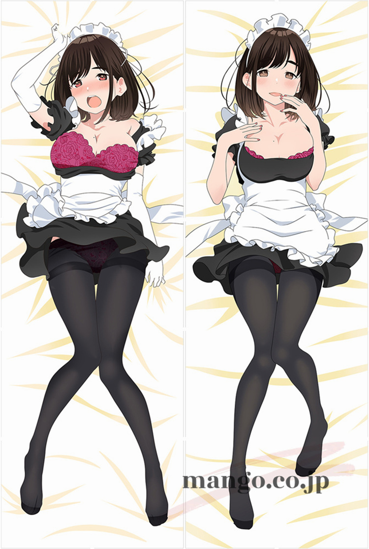 【がんばれ同期ちゃん】 後輩ちゃん抱き枕カバー アニメ 等身大 等身大 キャラクター後輩ちゃん 抱き枕カバー