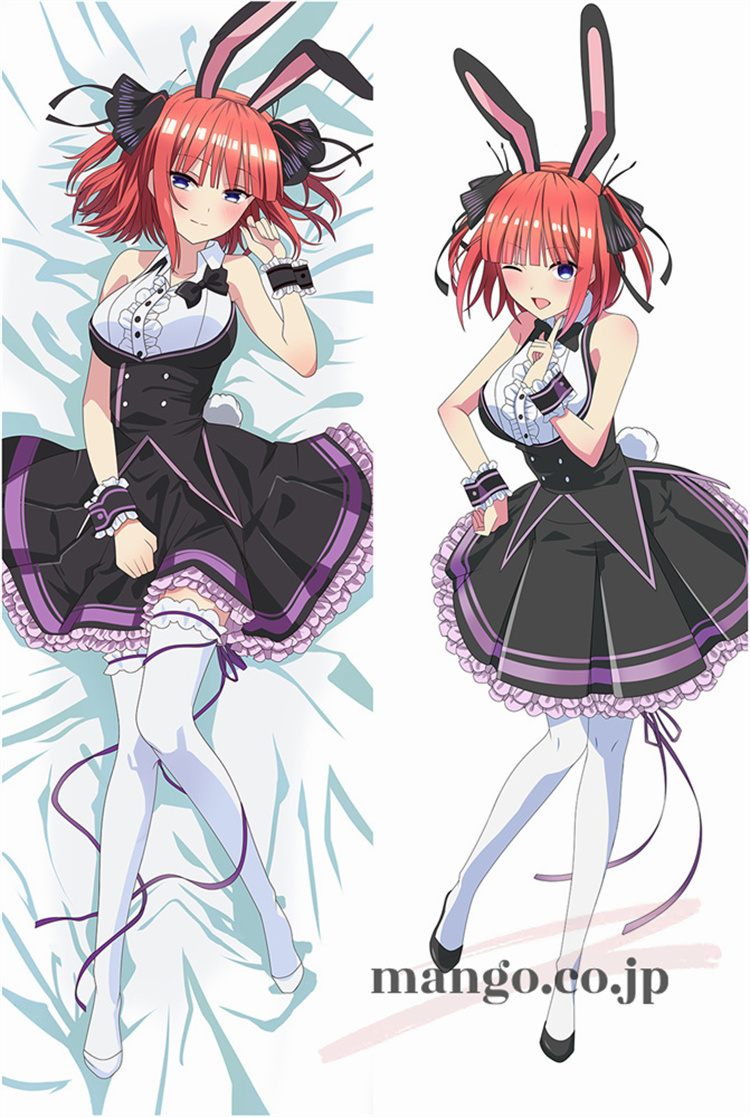 五等分の花嫁 バニーガール 中野二乃 抱き枕カバー 五等分の花嫁 バニーガール 中野二乃 抱き枕カバー
