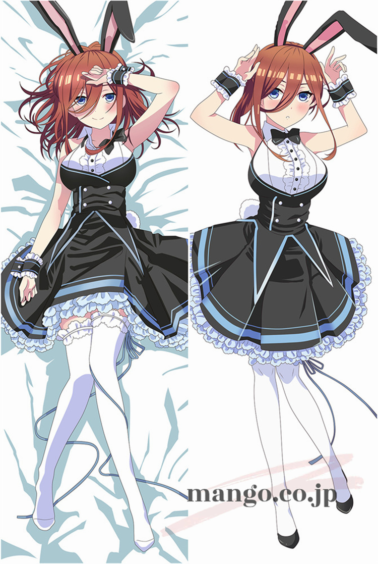 五等分の花嫁 バニーガール中野三玖 抱き枕カバー 五等分の花嫁 バニーガール中野三玖 抱き枕カバー