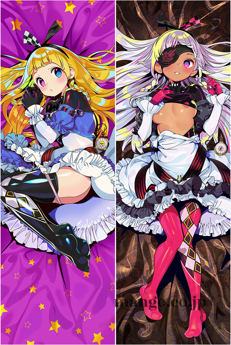 【ドーナドーナ】 アリスとヤミィ抱き枕カバー アニメ 等身大 等身大 キャラクターアリスとヤミィ 抱き枕カバー