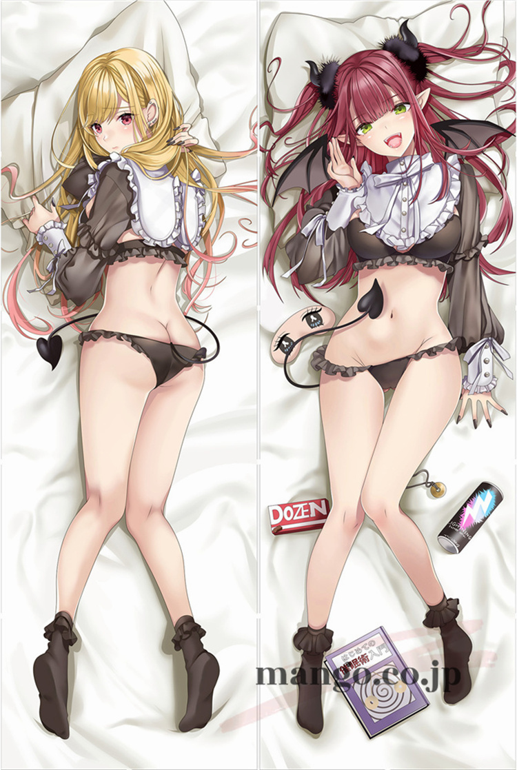 【その着せ替え人形は恋をする】 リズきゅん＊海夢ちゃん抱き枕カバー アニメ 等身大 等身大 キャラクターリズきゅん＊海夢ちゃん 抱き枕カバー