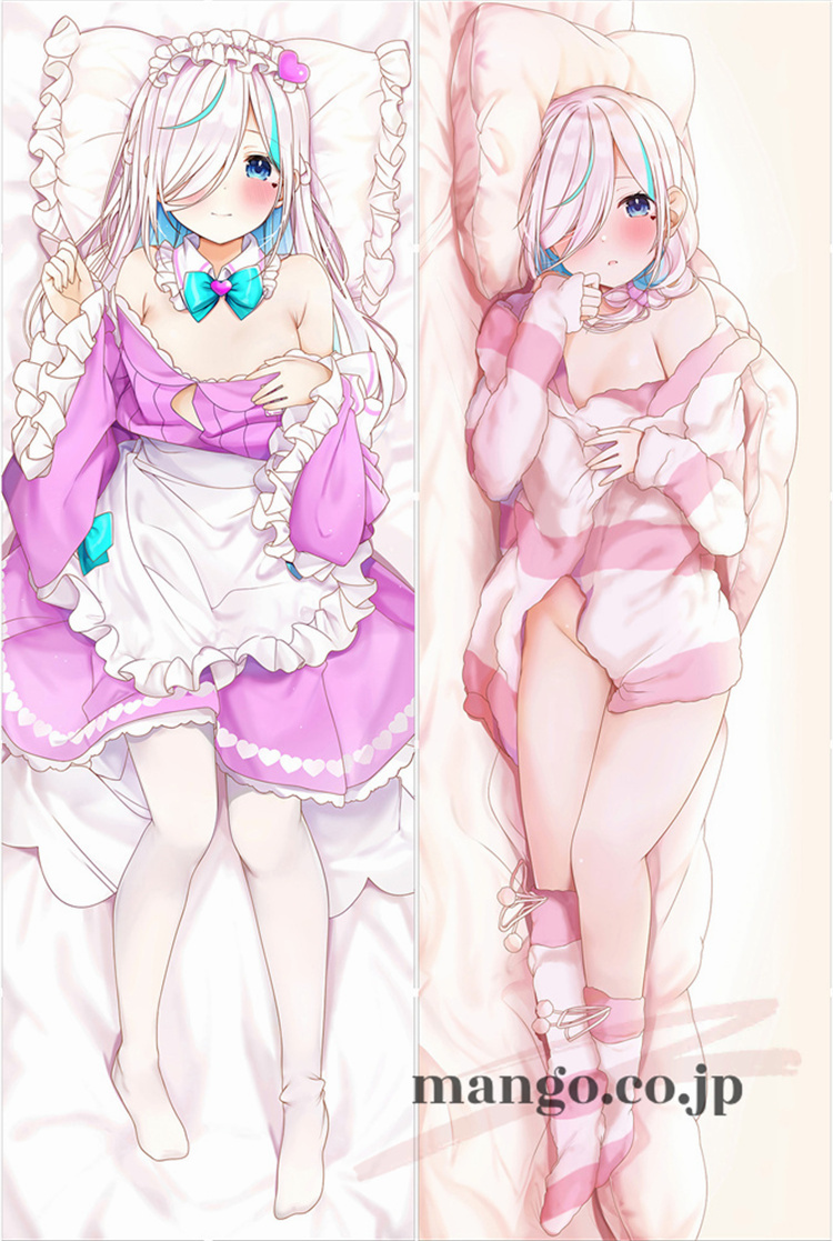 【バーチャルYoutuber】 イル＝フローラ抱き枕カバー アニメ 等身大 等身大 キャラクターイル＝フローラ 抱き枕カバー