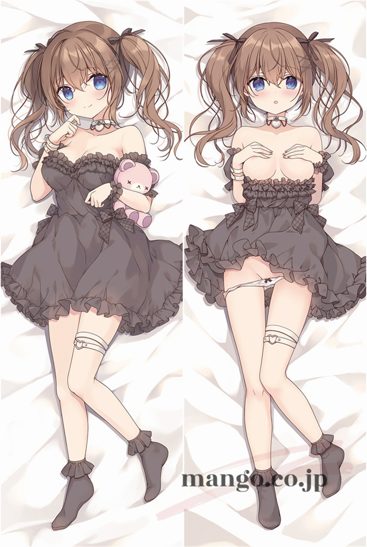 【オリジナル】 咲花ちゃん抱き枕カバー アニメ 等身大 等身大 キャラクター咲花ちゃん 抱き枕カバー