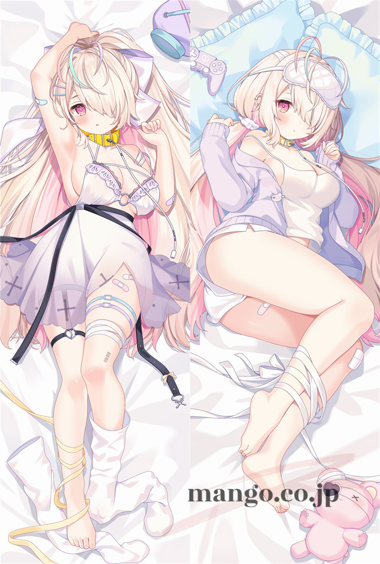 【バーチャルYoutuber】 九楽ライ抱き枕カバー アニメ 等身大 等身大 キャラクター九楽ライ 抱き枕カバー