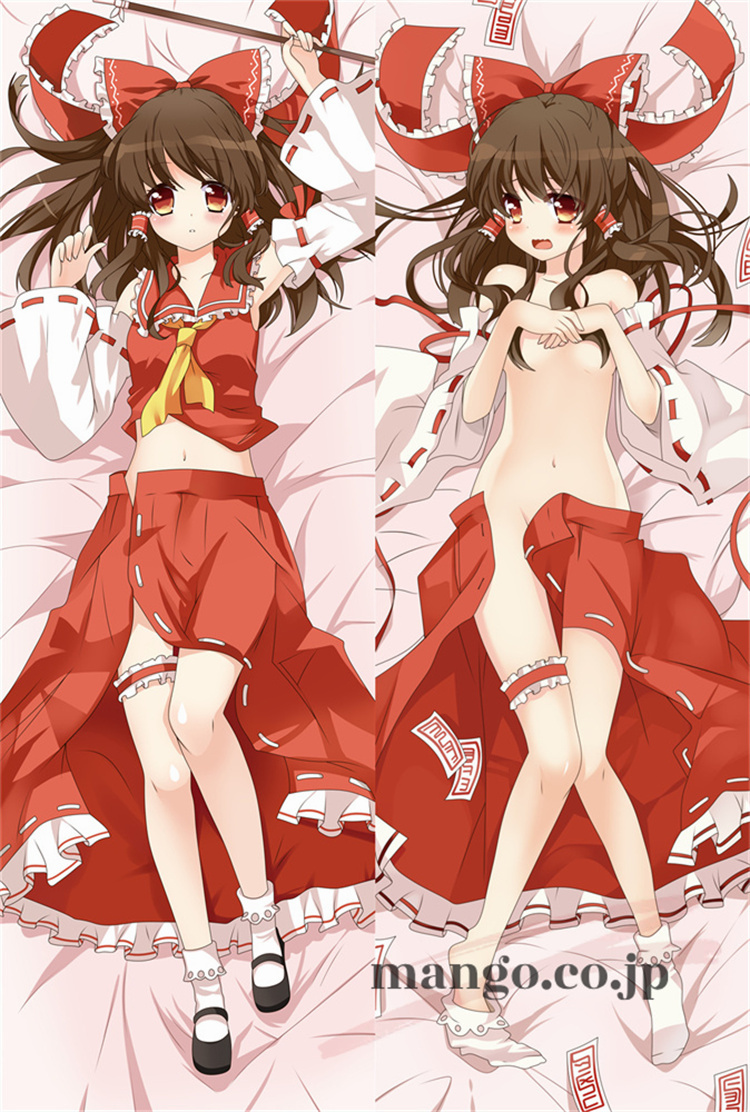 【PRETTY×CATION2】倉敷梓 抱き枕カバー 50×160cm 2WAYトリコット  博麗霊夢 抱き枕カバー