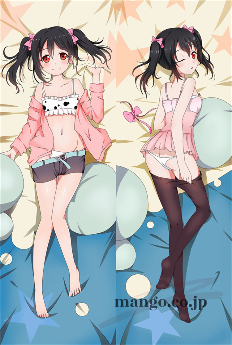 【ラブライブ！】水着パーカーえりちの 抱き枕カバー 50×160cm 2WAYトリコット  矢澤にこ 抱き枕カバー
