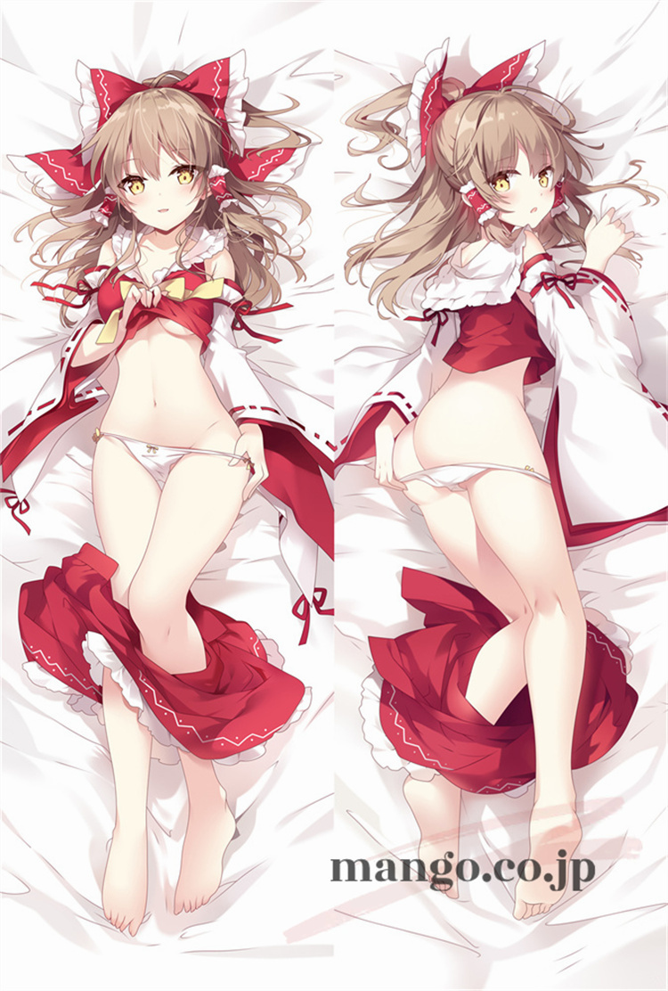 【東方Project】霊夢ちゃん 抱き枕カバー 50×160cm 2WAYトリコット  霊夢ちゃん 抱き枕カバー