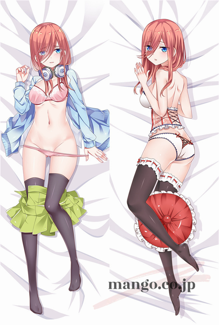 【五等分の花嫁】中野三玖 抱き枕カバー 50×160cm 2WAYトリコット  中野 三玖 抱き枕カバー
