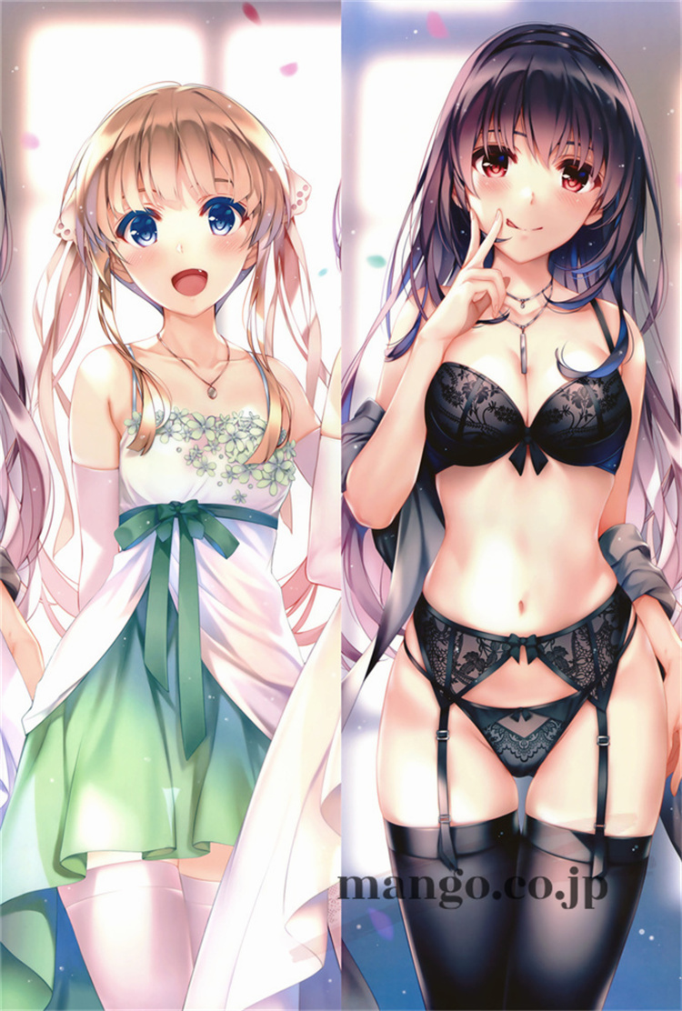【冴えない彼女の育てかた】抱き枕カバー 50×160cm 2WAYトリコット 冴えない彼女の育てかた 抱き枕カバー