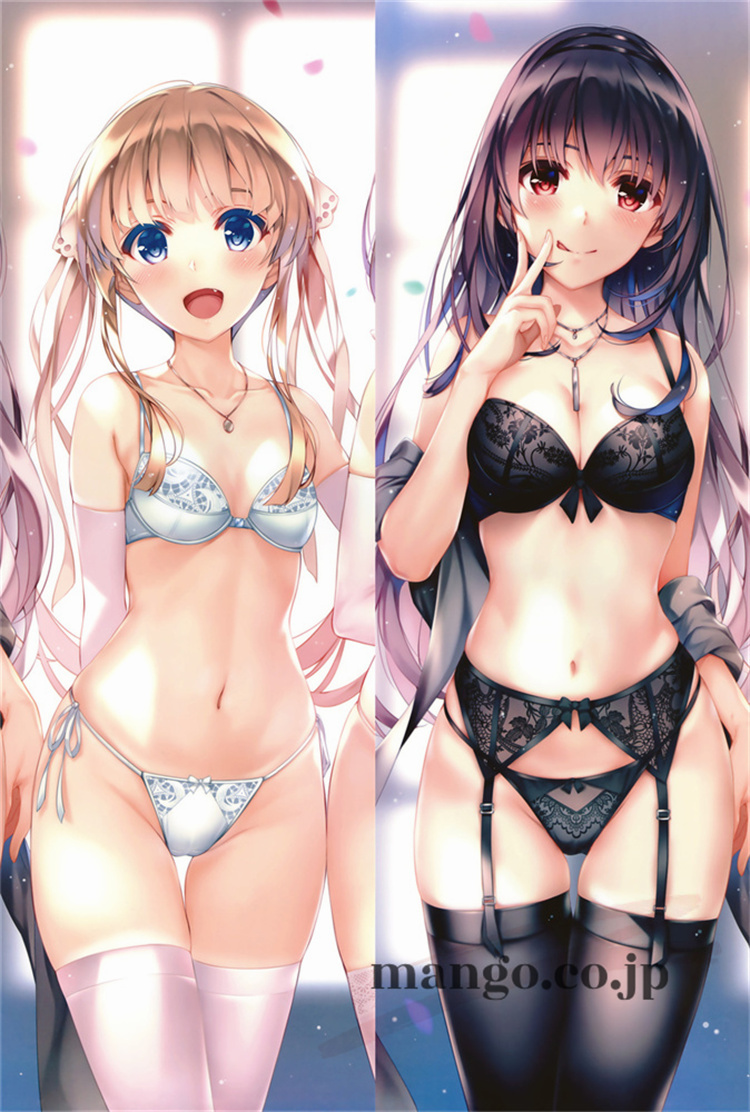 【冴えない彼女の育てかた】抱き枕カバー 50×160cm 2WAYトリコット 冴えない彼女の育てかた 抱き枕カバー