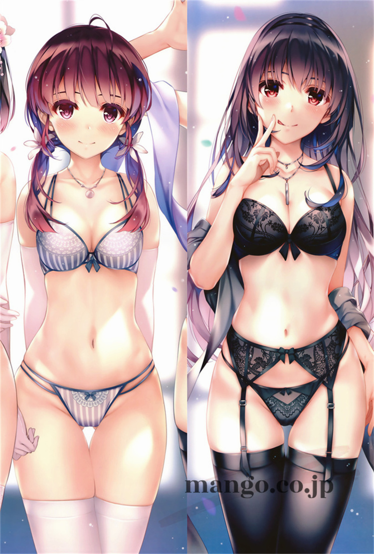 【冴えない彼女の育てかた】抱き枕カバー 50×160cm 2WAYトリコット 冴えない彼女の育てかた 抱き枕カバー