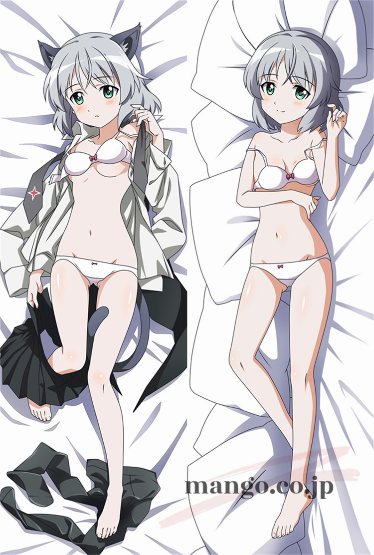 【ストライクウィッチーズ】 （サーニャ）抱き枕カバー アニメ 等身大 等身大 キャラクター（サーニャ） 抱き枕カバー