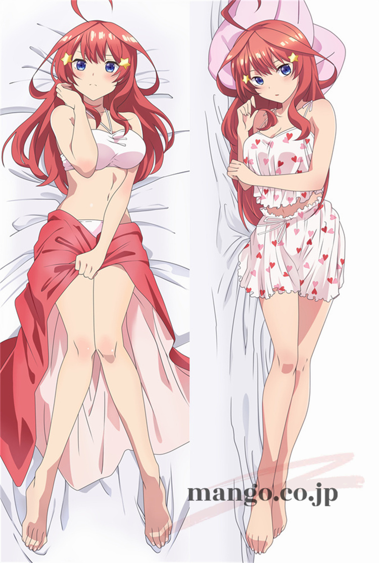 【五等分の花嫁】 描き下ろし 中野五月抱き枕カバー アニメ 等身大 等身大 キャラクター描き下ろし 中野五月 抱き枕カバー