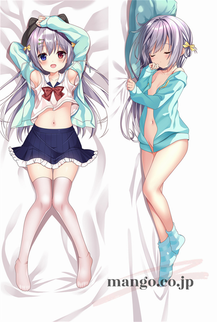 【オリジナル】 夏こころちゃん抱き枕カバー アニメ 等身大 等身大 キャラクター夏こころちゃん 抱き枕カバー