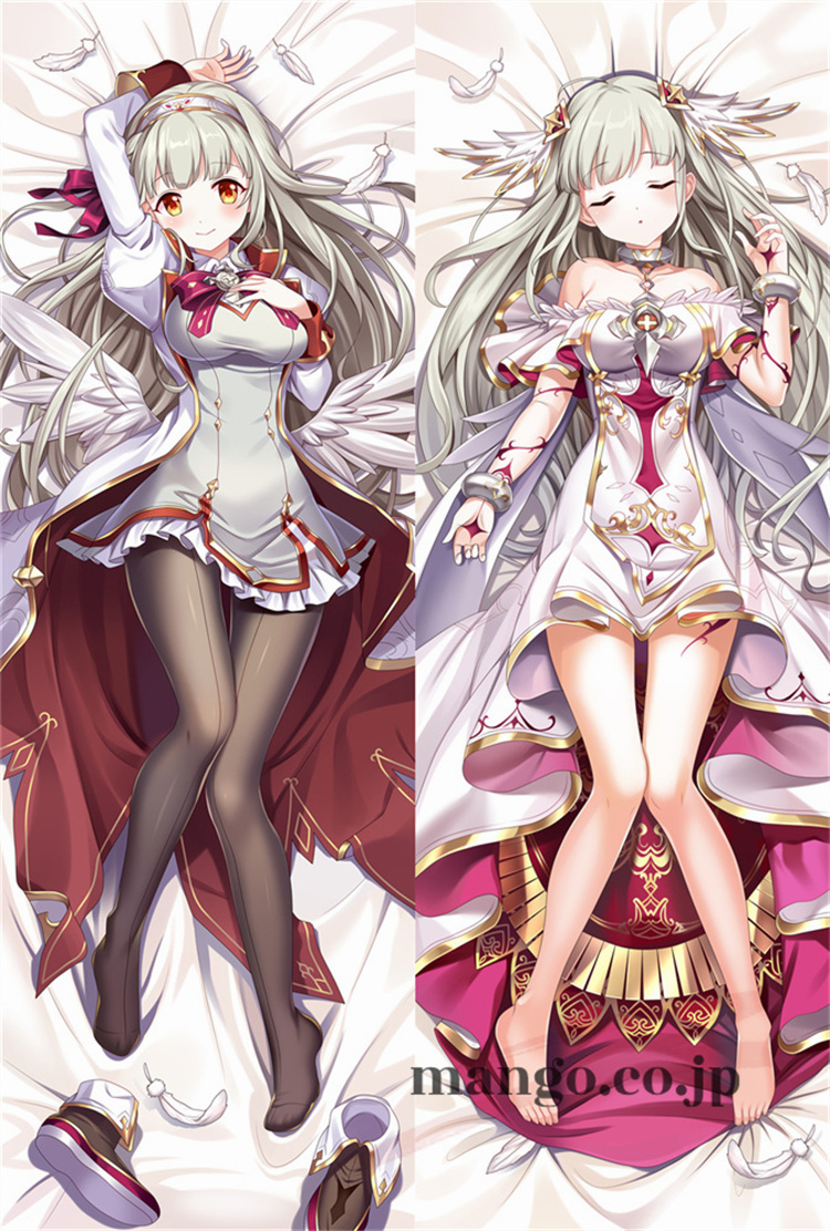 【白猫プロジェクト】 ルウシェ抱き枕カバー アニメ 等身大 等身大 キャラクタールウシェ 抱き枕カバー