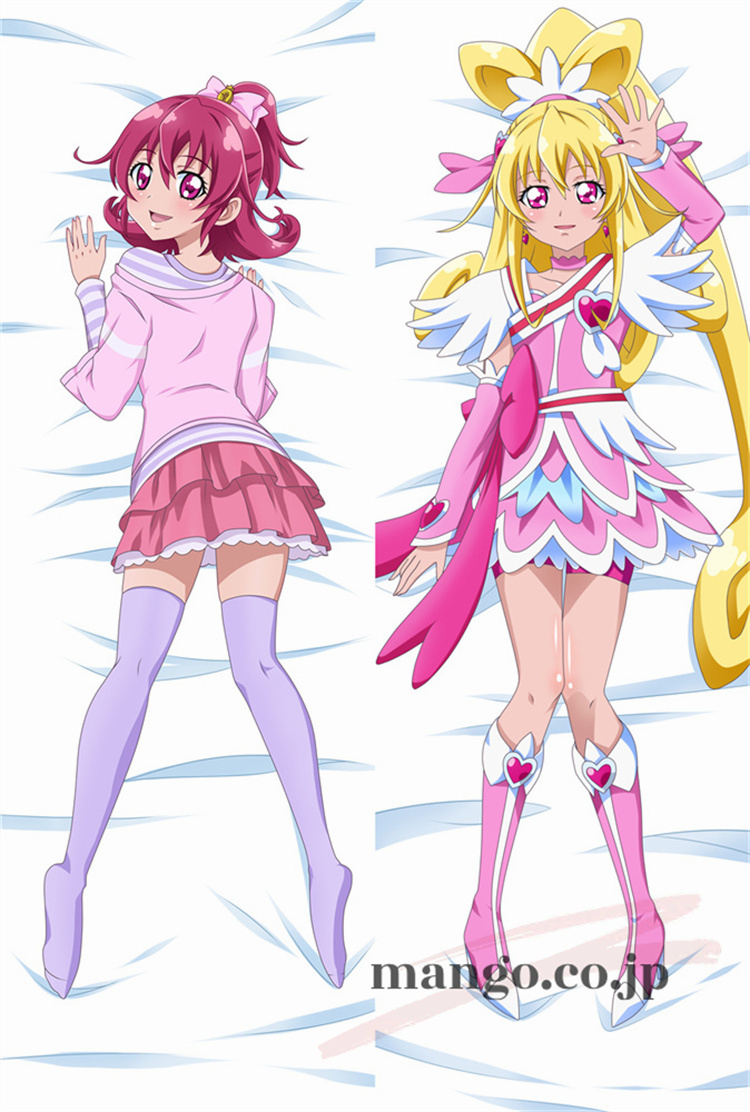 「ドキドキ！プリキュア」相田マナキュアハート 抱き枕カバー ドキドキ！プリキュア 相田マナキュアハート 抱き枕カバー