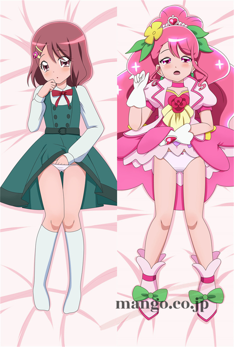【ヒーリングっど プリキュア】 のどかキュアグレース抱き枕カバー アニメ 等身大 等身大 キャラクターのどかキュアグレース 抱き枕カバー