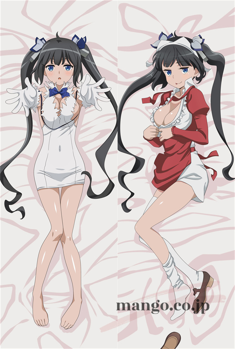 【ダンジョンに出会いを求めるのは間違っているだろうか】 ヘスティア抱き枕カバー アニメ 等身大 等身大 キャラクターヘスティア 抱き枕カバー