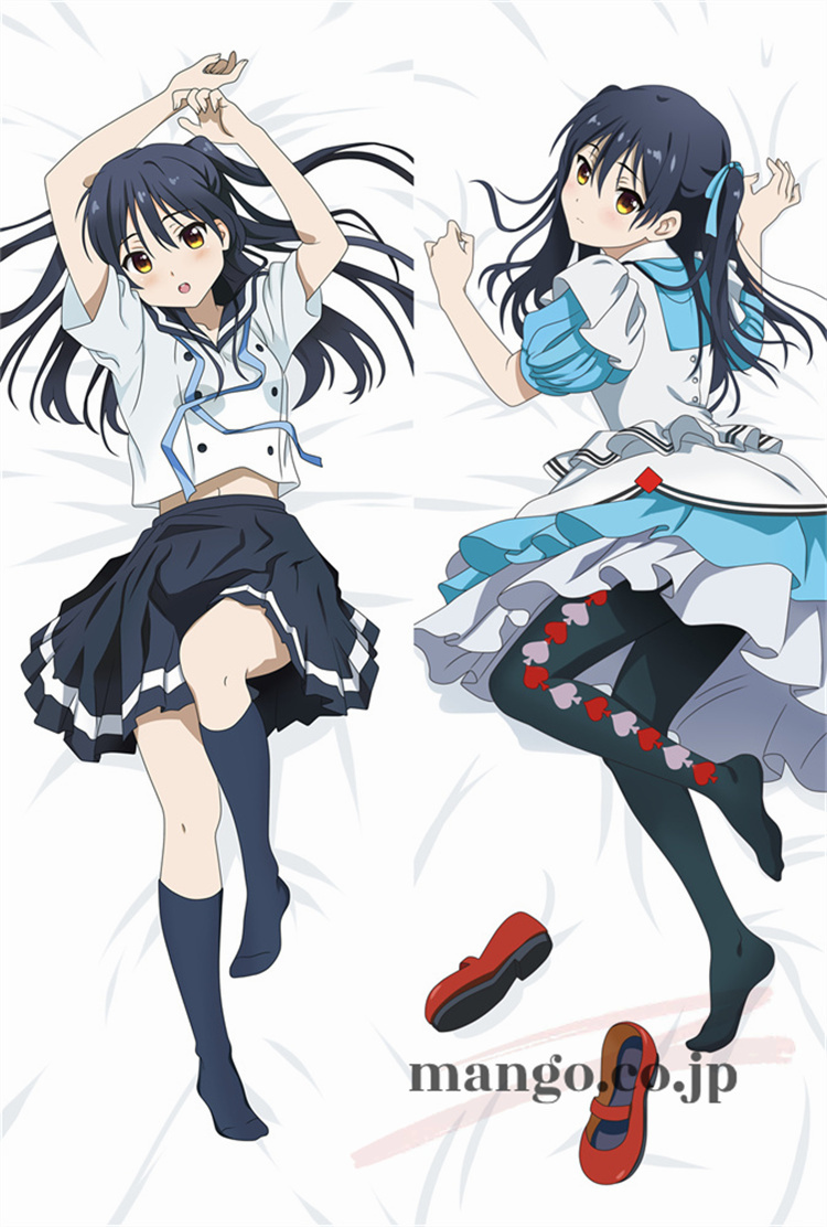 【HELLO WORLD】  一行瑠璃抱き枕カバー アニメ 等身大 等身大 キャラクター 一行瑠璃 抱き枕カバー