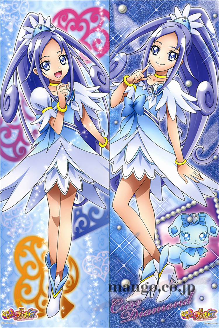 ドキドキ！プリキュア 菱川六花 抱き枕カバー ドキドキ！プリキュア 菱川六花 抱き枕カバー