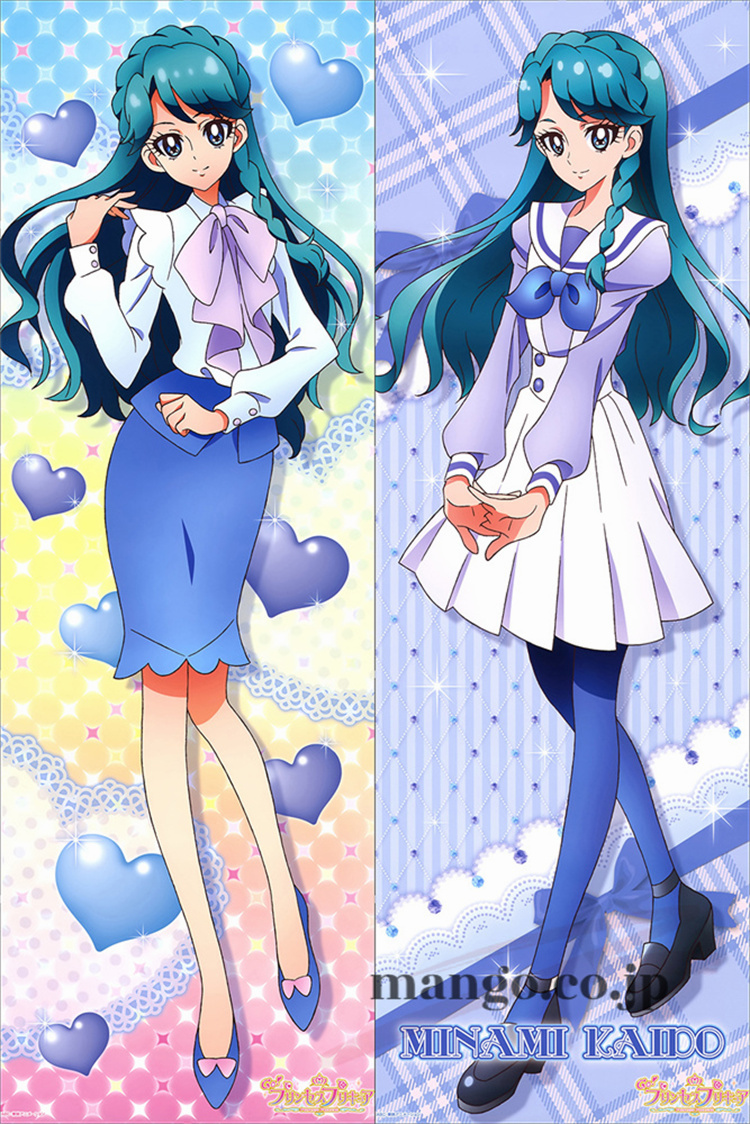 Ｇｏ！プリンセスプリキュア 海藤みなみ 抱き枕カバー Ｇｏ！プリンセスプリキュア 海藤みなみ 抱き枕カバー