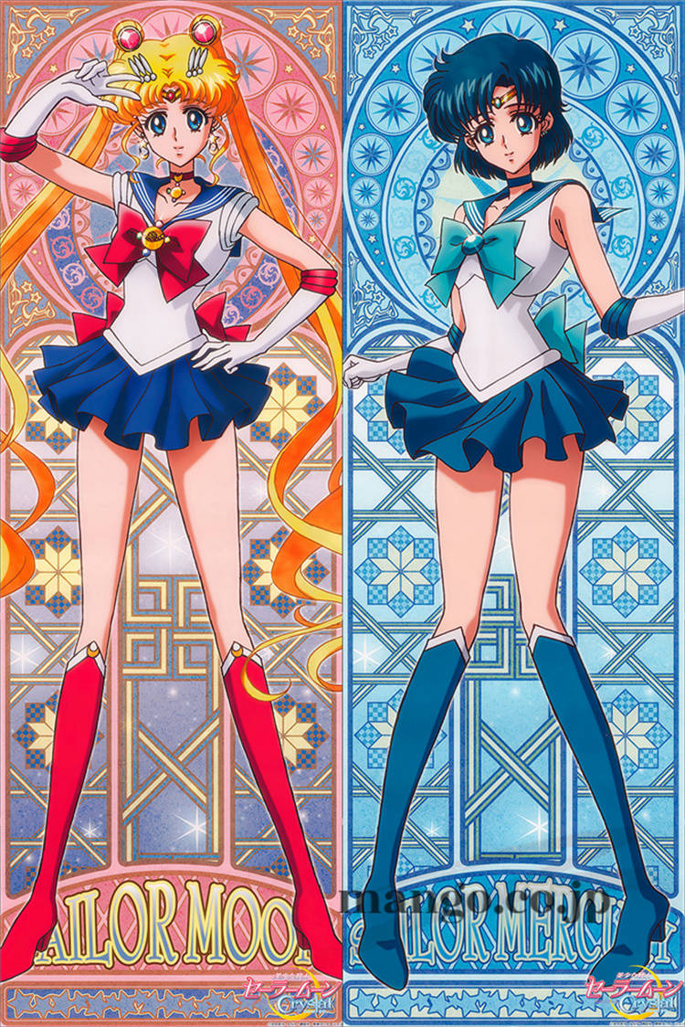美少女戦士セーラームーン 月野うさぎ&水野亜美 抱き枕カバー 美少女戦士セーラームーン 月野うさぎ&水野亜美 抱き枕カバー
