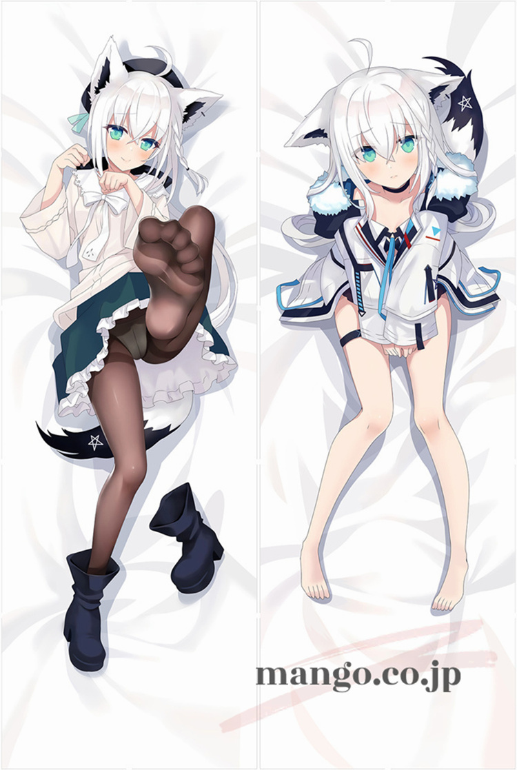 バーチャルYouTuber 白上フブキ 抱き枕カバー バーチャルYouTuber 白上フブキ 抱き枕カバー