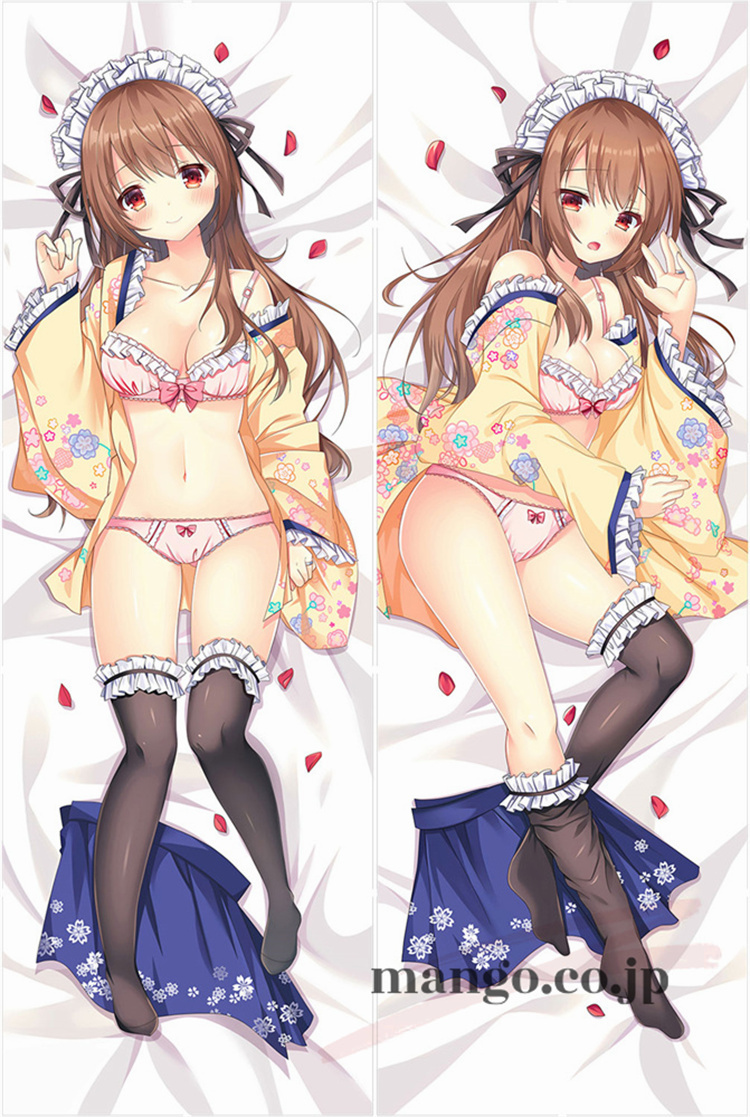 【オリジナル】 和服メイド (2)抱き枕カバー アニメ 等身大 等身大 キャラクター和服メイド (2) 抱き枕カバー