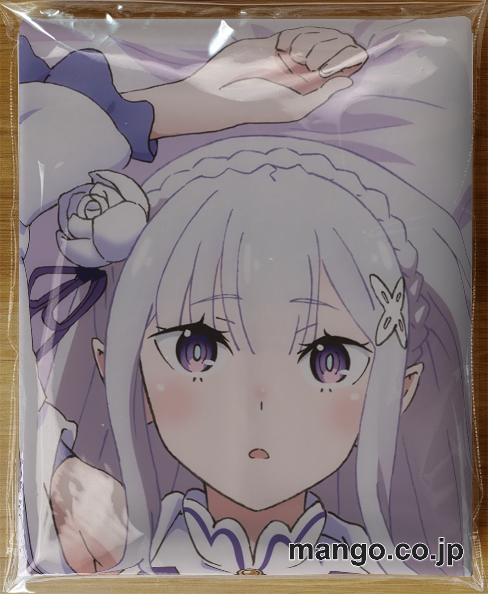 【おきあがりこぼし】アニメ キャラクター 等身大 PVC バランスクッション【Reゼロから始める異世界生活】エミリア PVC製 キャラクターグッズ コレクション用 3