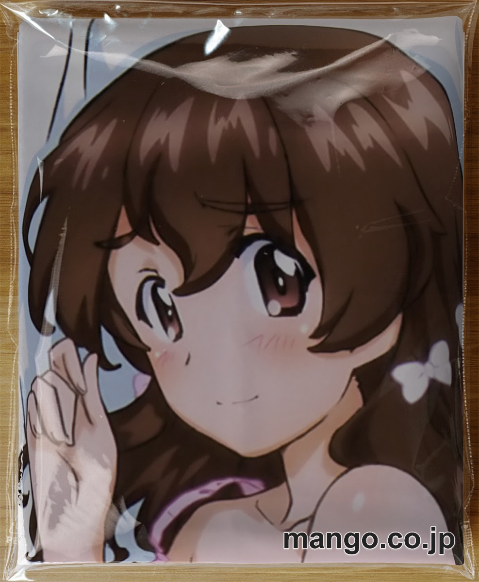 【おきあがりこぼし】アニメ キャラクター 等身大 PVC バランスクッション【ガールズ&パンツァー】小山 柚子 PVC製 キャラクターグッズ コレクション用 3