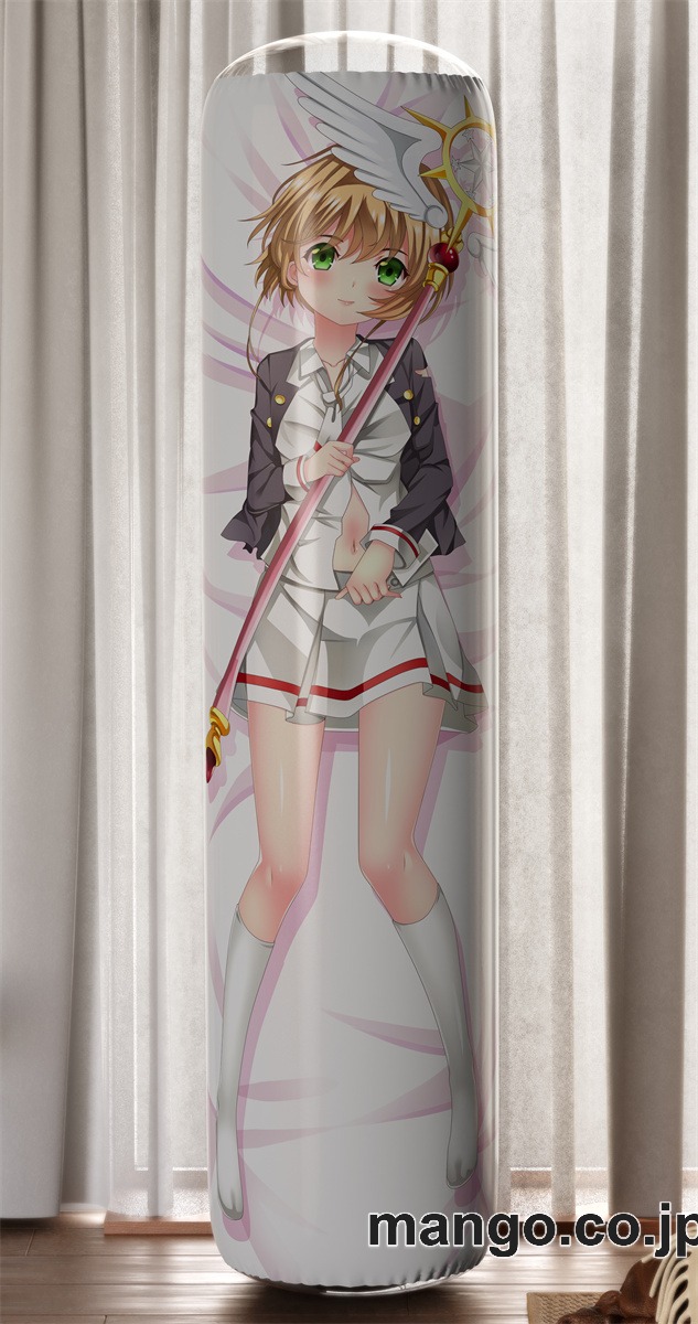 【おきあがりこぼし】アニメ キャラクター 等身大 PVC バランスクッション【カードキャプターさくら】木之本 桜 PVC製 キャラクターグッズ コレクション用 2