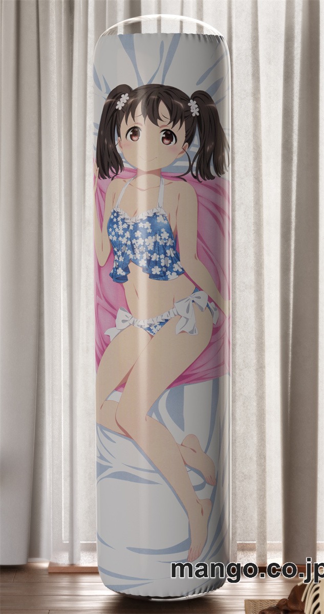 【おきあがりこぼし】アニメ キャラクター 等身大 PVC バランスクッション【ハイスクール・フリート】知床 鈴 PVC製 キャラクターグッズ コレクション用 2