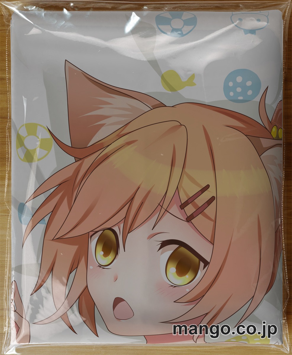 【おきあがりこぼし】アニメ キャラクター 等身大 PVC バランスクッション【猫耳さばいばー！】（のん） PVC製 キャラクターグッズ コレクション用 3