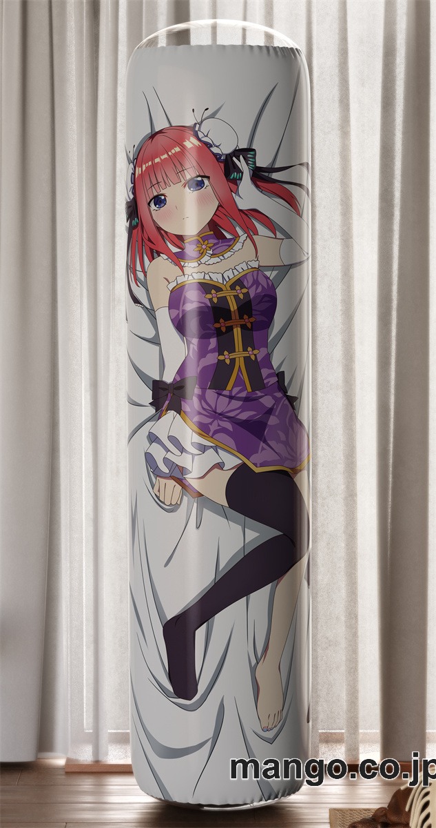 【おきあがりこぼし】アニメ キャラクター 等身大 PVC バランスクッション【五等分の花嫁∬】中野二乃 PVC製 キャラクターグッズ コレクション用 2