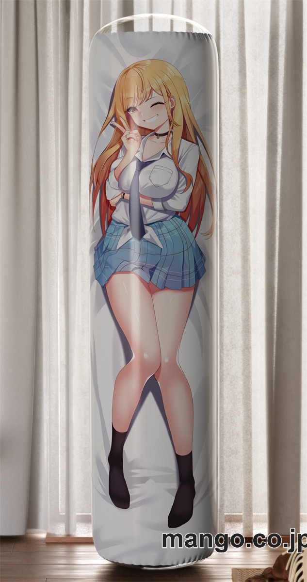 【おきあがりこぼし】アニメ キャラクター 等身大 PVC バランスクッション【その着せ替え人形は恋をする】喜多川海夢 PVC製 キャラクターグッズ コレクション用 2