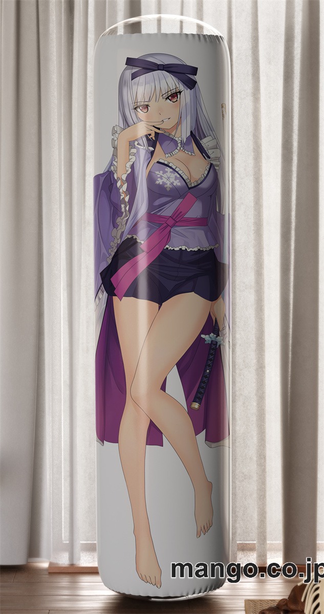 【おきあがりこぼし】アニメ キャラクター 等身大 PVC バランスクッション【シャイニング-ブレイド】Tony描き下ろし裏雪姫 PVC製 キャラクターグッズ コレクション用